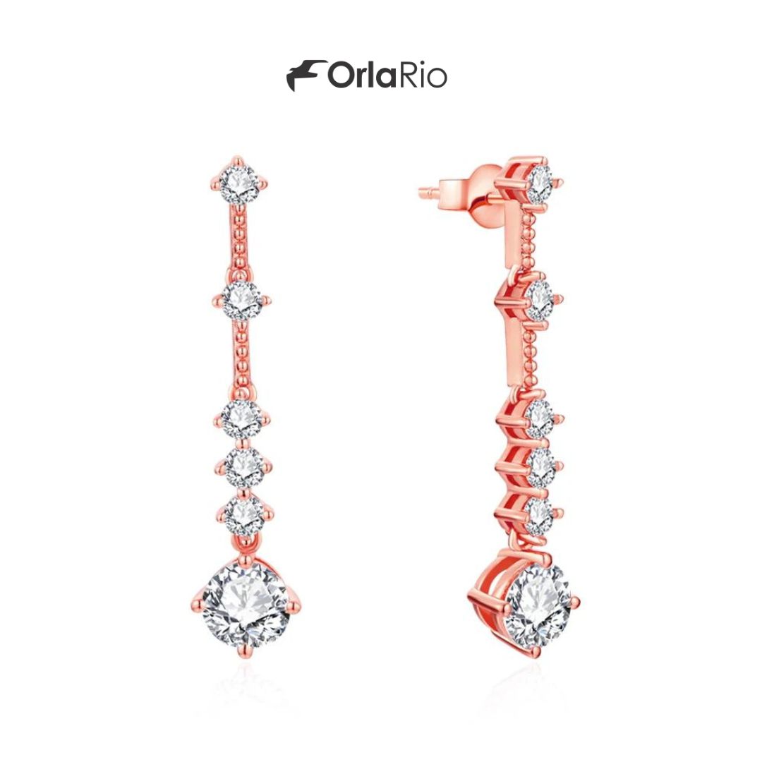 Brinco Feminino Leblon Moissanite OrlaRio