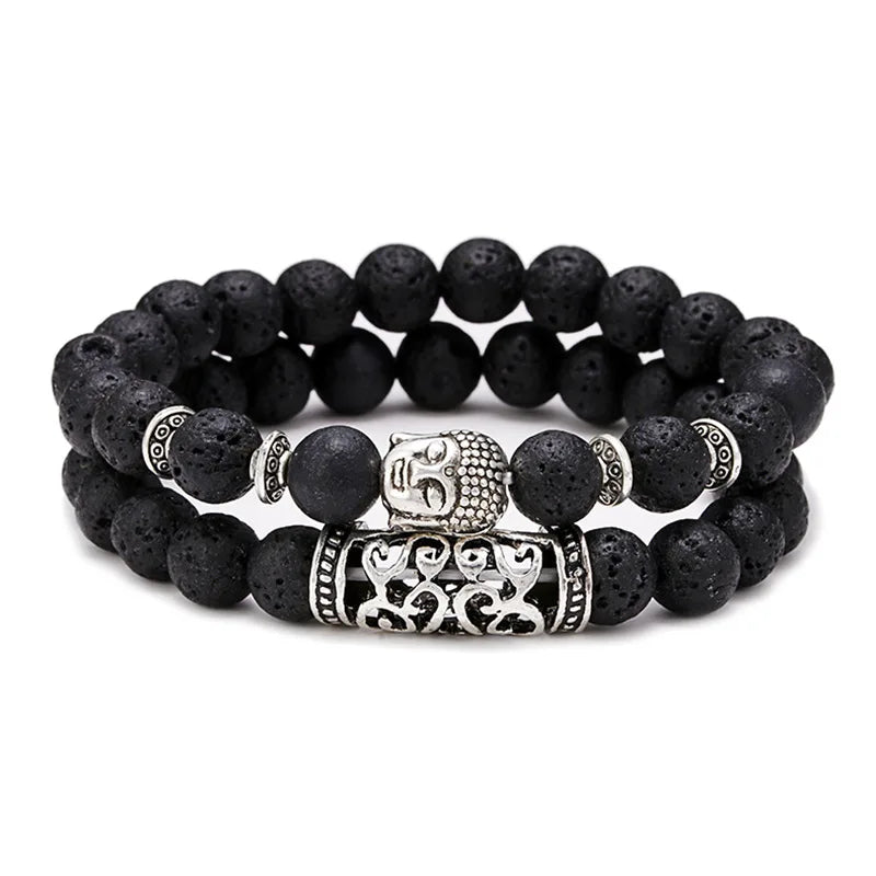 Pulseira Masculina étnico Buda OrlaRio