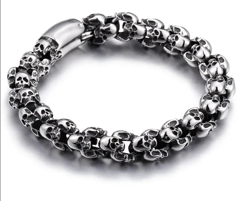 Pulseira Masculina Matte Skull OrlaRio