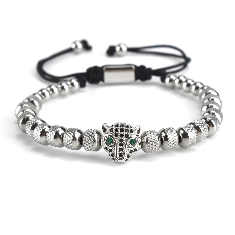 Pulseira Black Leopard Head OrlaRio