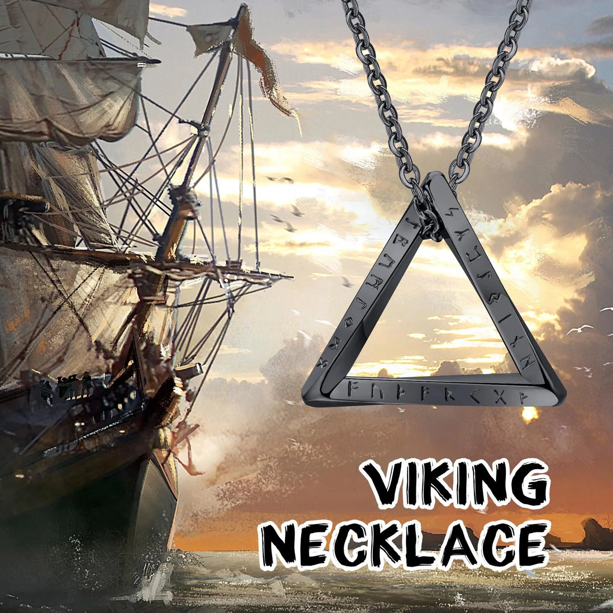 Colar Masculino Norse Viking OrlaRio