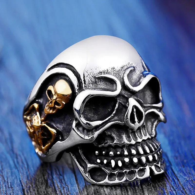 Anel Masculino Pirate Knife Skull OrlaRio