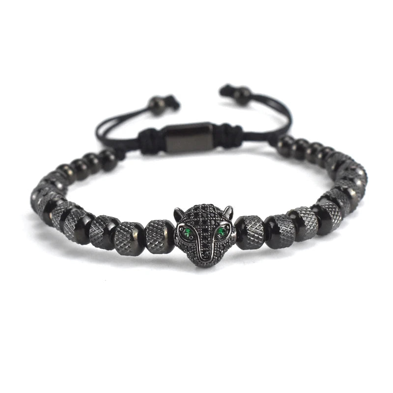 Pulseira Black Leopard Head OrlaRio