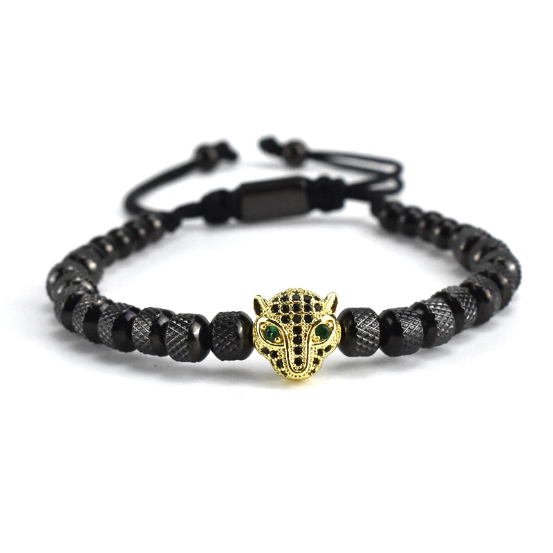 Pulseira Black Leopard Head OrlaRio