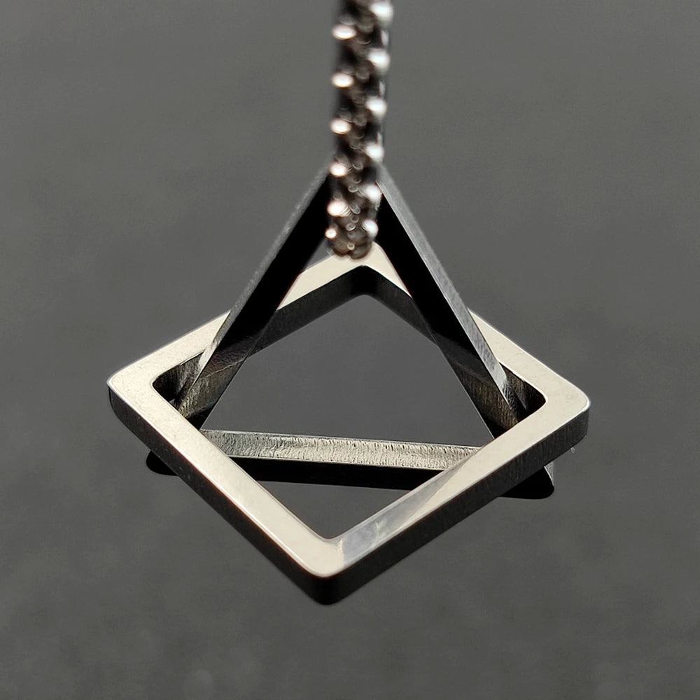 Colar Masculino Geometry Triangle OrlaRio