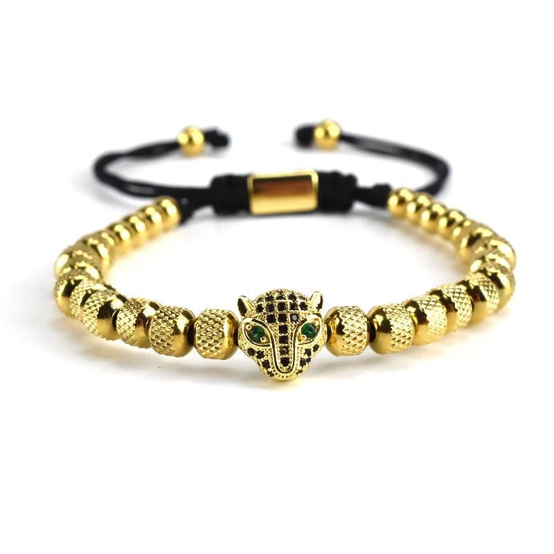 Pulseira Black Leopard Head OrlaRio